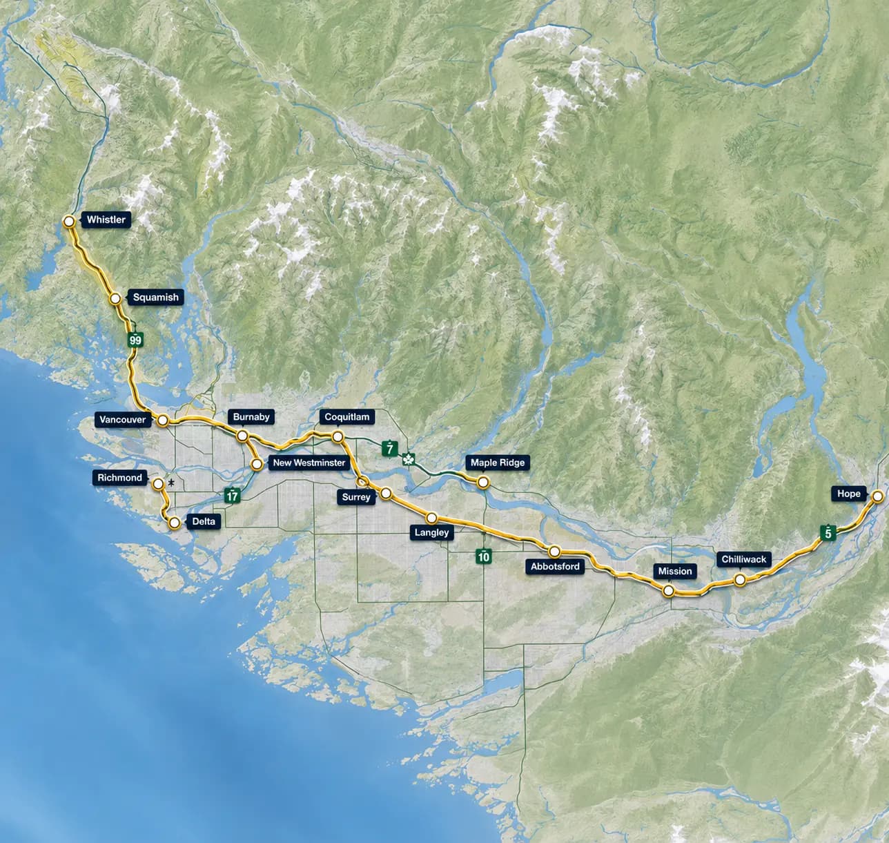 image title Map Vector